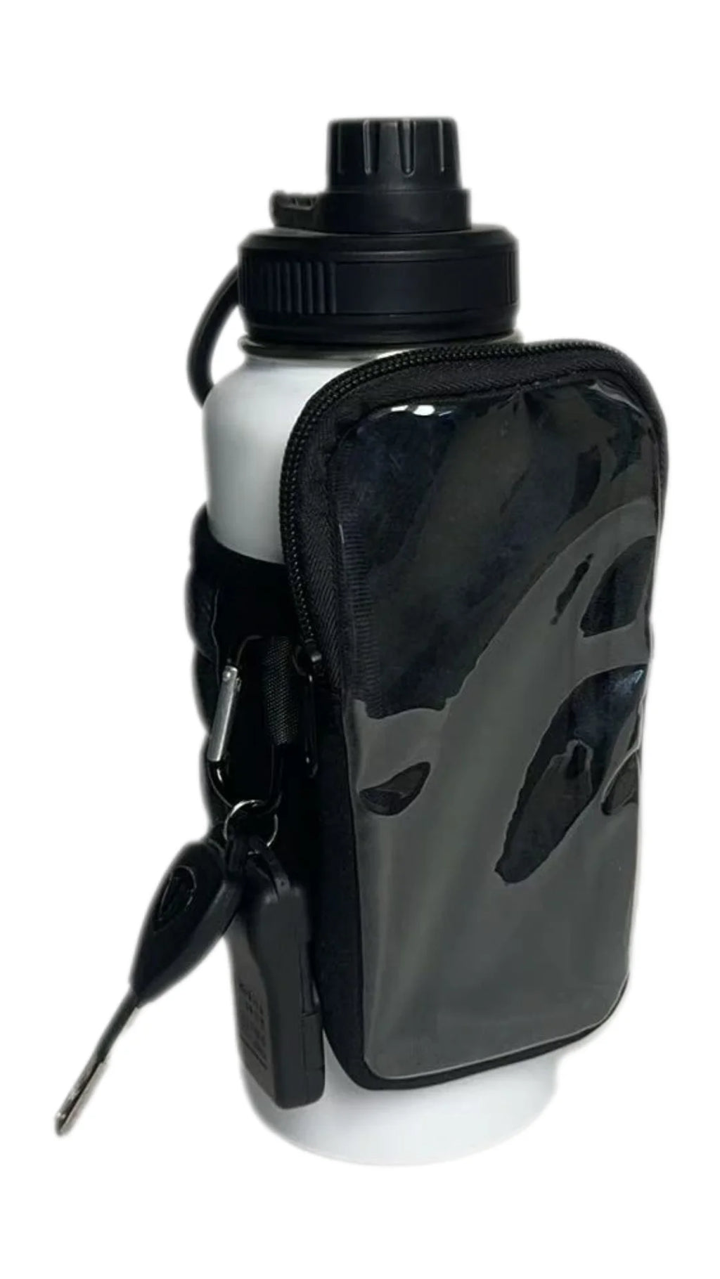 Magnetic Gym Bottle Bag | 40oz Holder + Phone Pocket