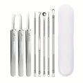 Blackhead Remover Kit – 8-Piece Stainless Steel