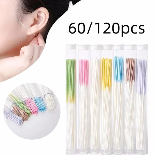Ear Piercing Cleaning Sticks – 120 Disposable Earring Hole Cleaner Picks