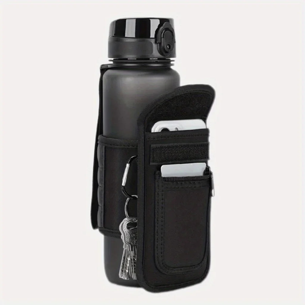 Magnetic Gym Bottle Bag | 40oz Holder + Phone Pocket