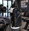 Magnetic Gym Bottle Bag | 40oz Holder + Phone Pocket